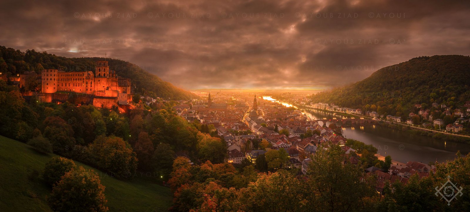 Heidelberg Germany Ayoub Ziad Panorama 009