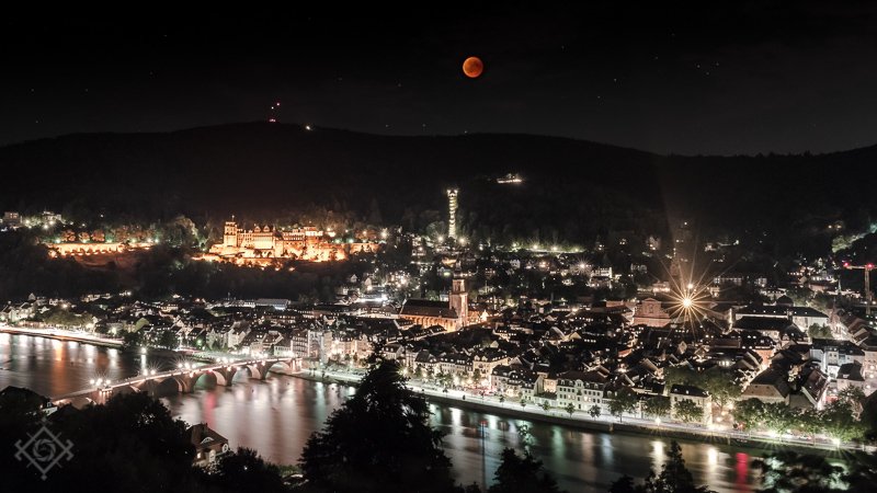 Heidelberg Lunar eclipse July 27th 2018 © Ayoub Ziad